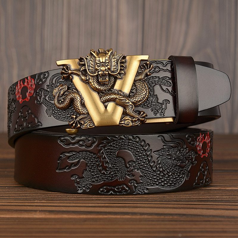 Men’s leather belt