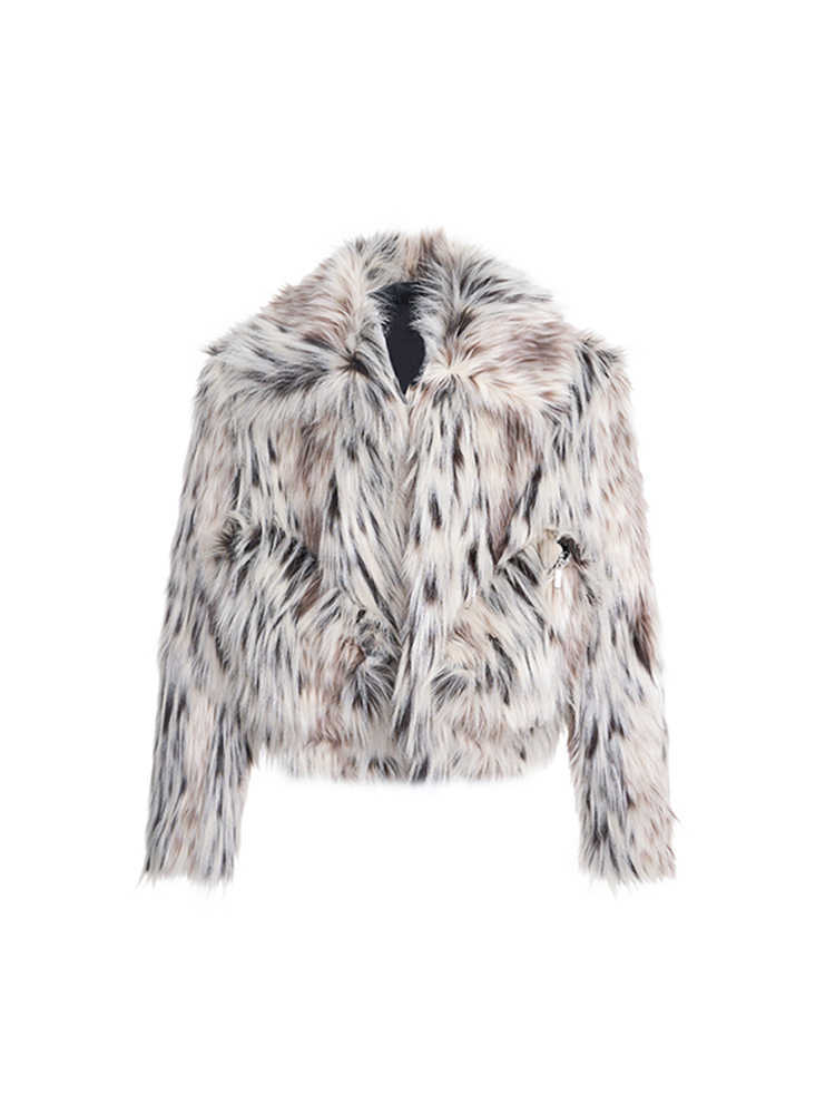 Men’s Short Autumn And Winter Imitation Fur - Picture Color Top / S