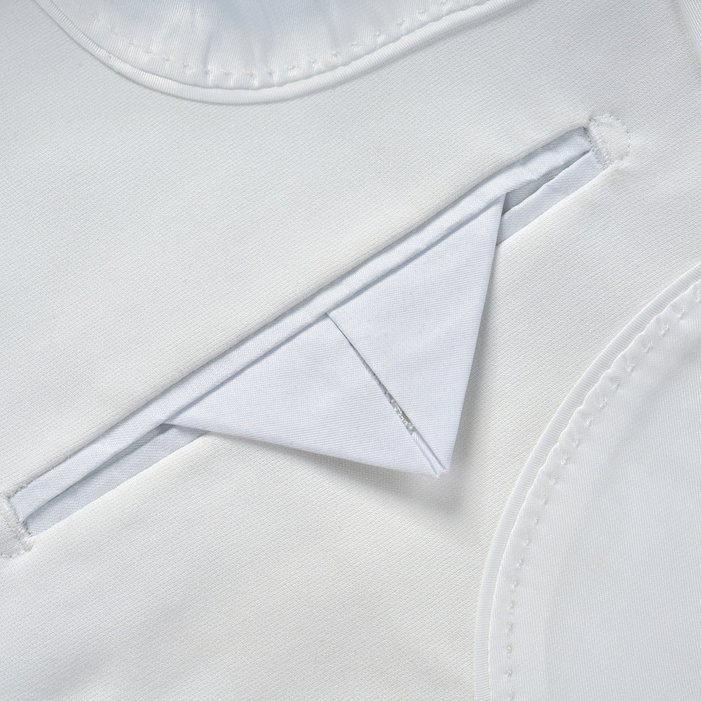 Men’s Suit Set White Zhongshan Suit