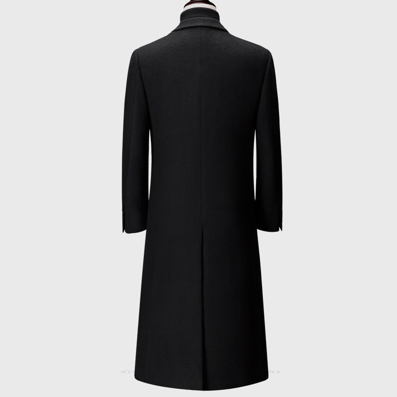 Men’s trench coat woolen cloth