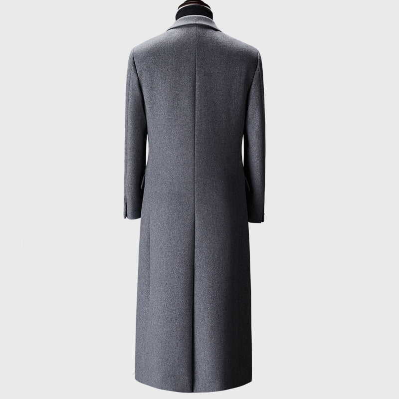 Men’s trench coat woolen cloth