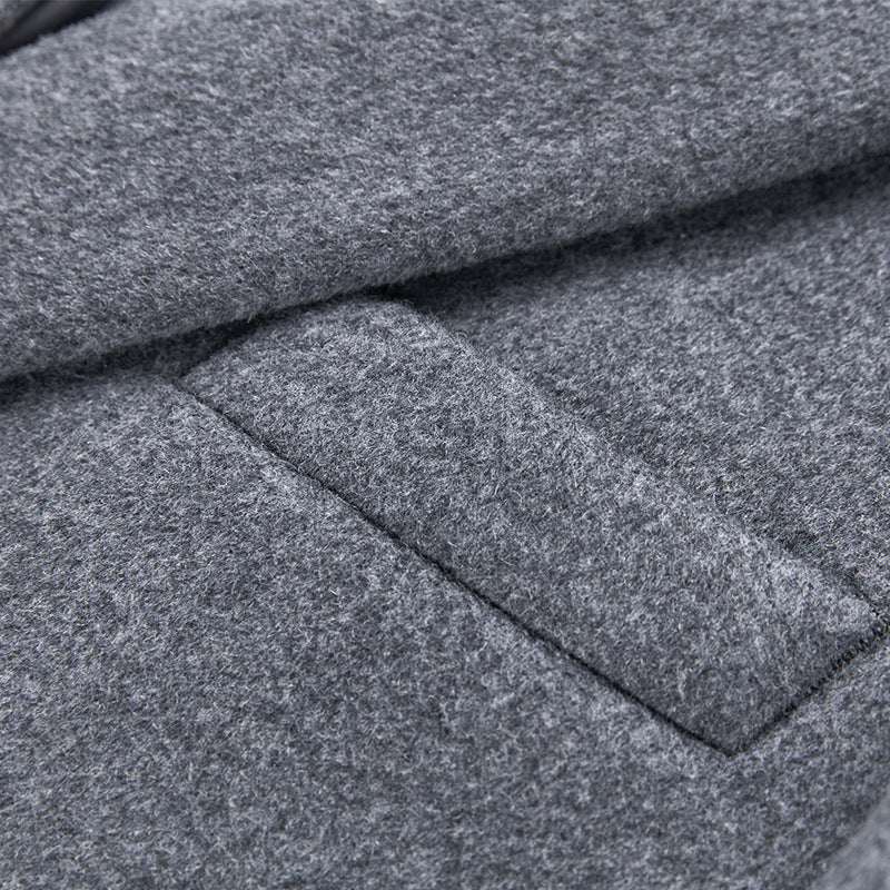 Men’s trench coat woolen cloth