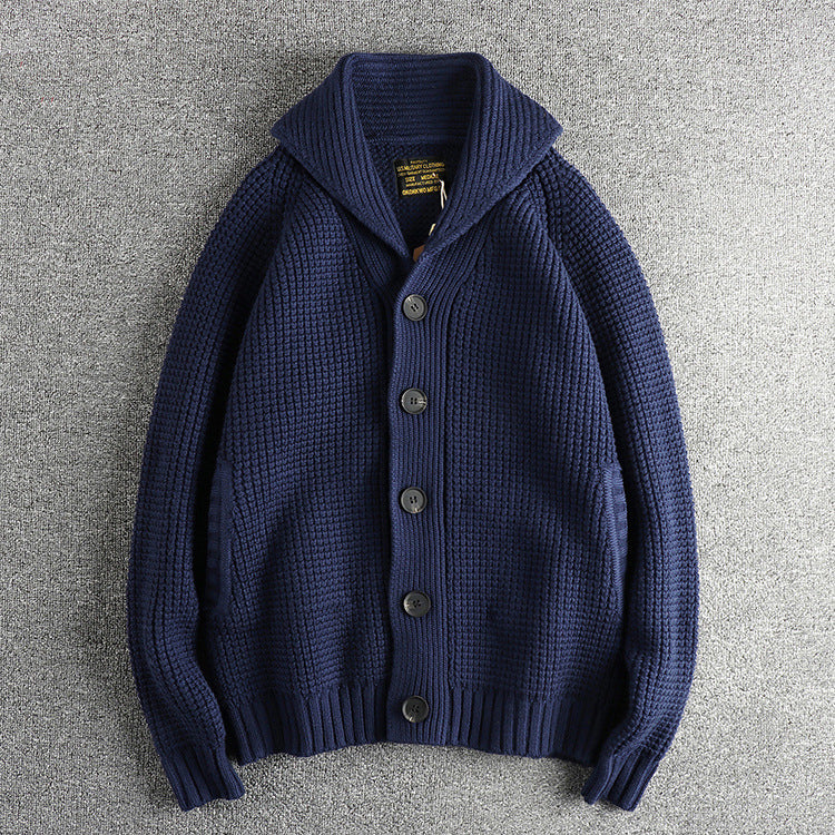Men’s Vintage Wool Blended Sweater