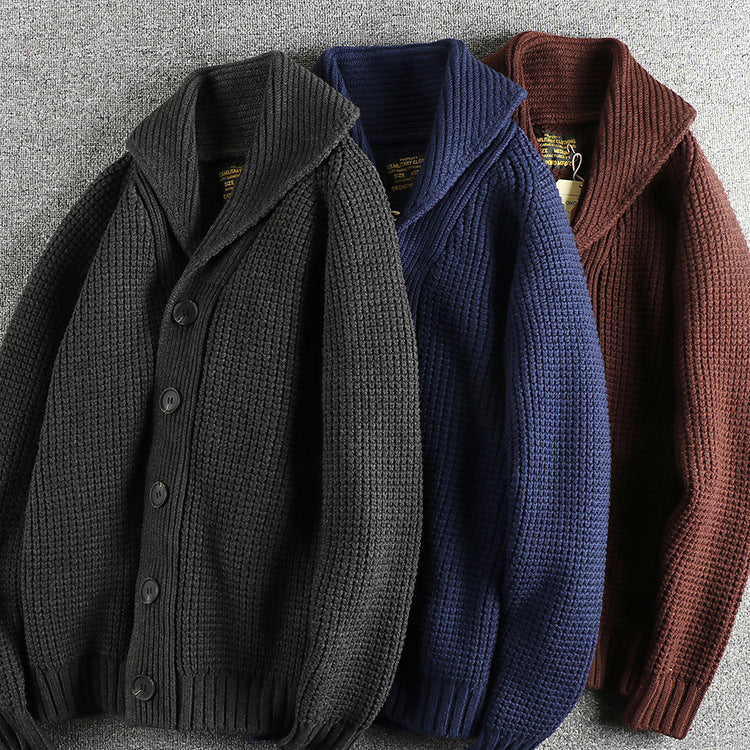 Men’s Vintage Wool Blended Sweater