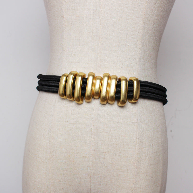 Metal ring belt
