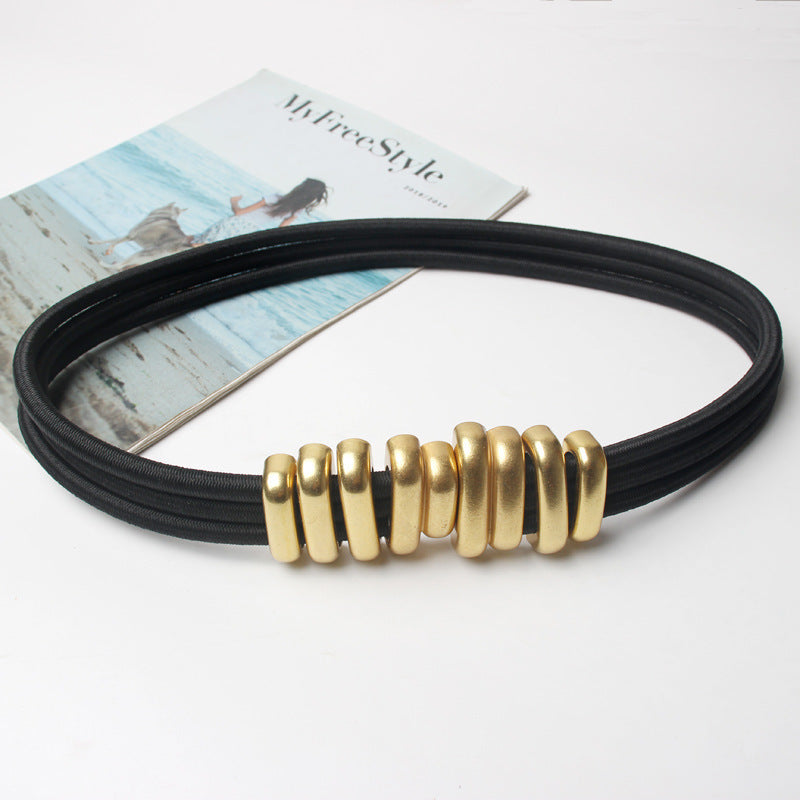 Metal ring belt