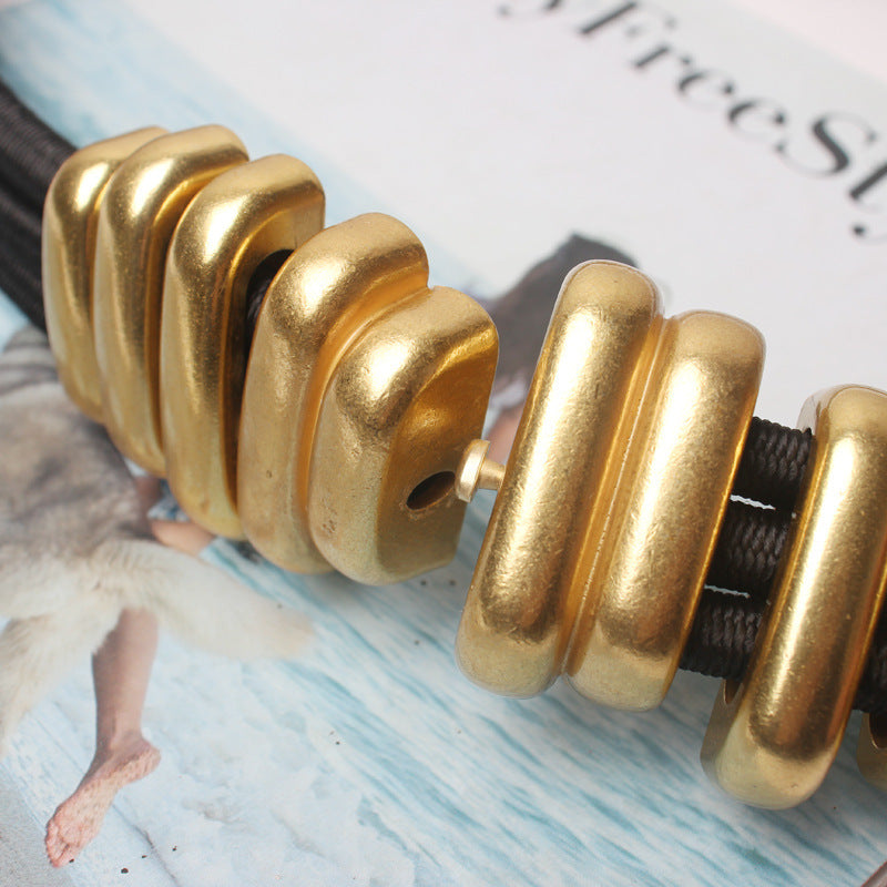 Metal ring belt