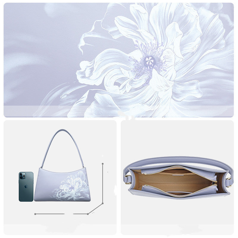 Mid Autumn Festival Handbags For Teachers And Future Elders And Mother - Purple