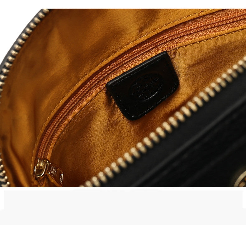 Mid-autumn Festival Practical Ladies Shoulder Bag - Black