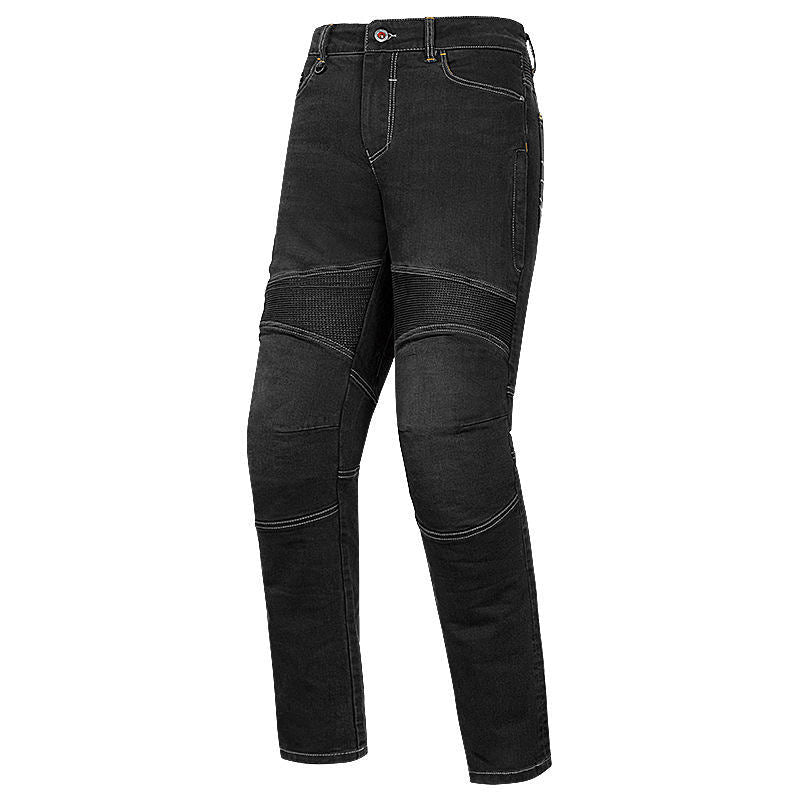Motorcycle Jeans Retro Motorcycle Riding Anti-fall Protective Gear - Dark night / S