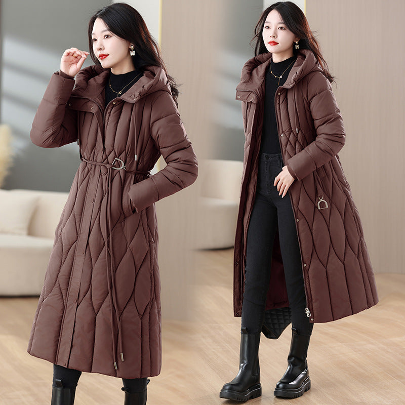 Women’s Mid-length Thermal Cotton-padded Coat