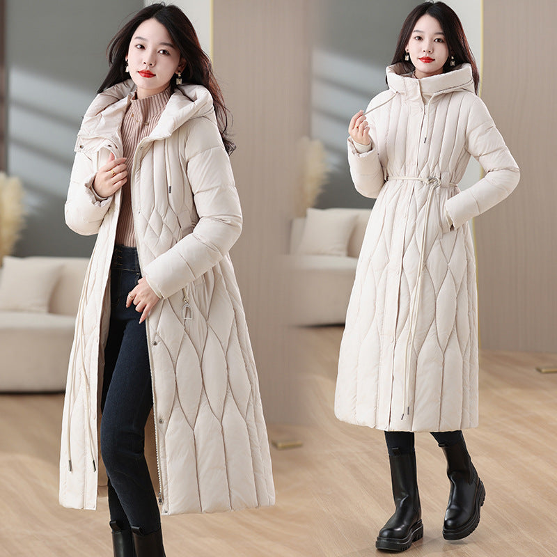 Women’s Mid-length Thermal Cotton-padded Coat