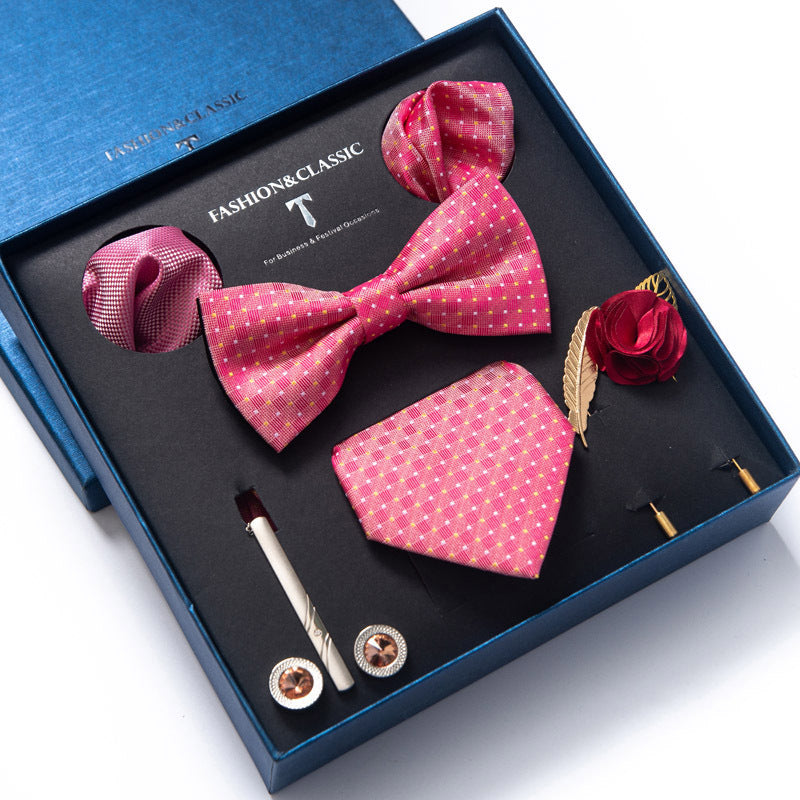 Tie 8-piece Set Formal Suit Men - LB206