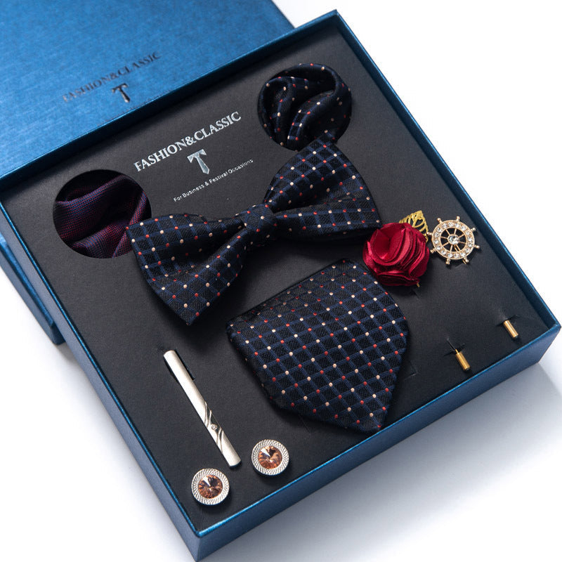 Tie 8-piece Set Formal Suit Men - LB210