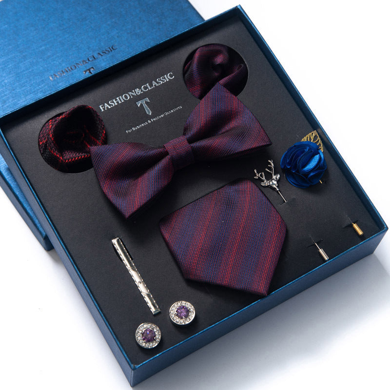 Tie 8-piece Set Formal Suit Men - LB212