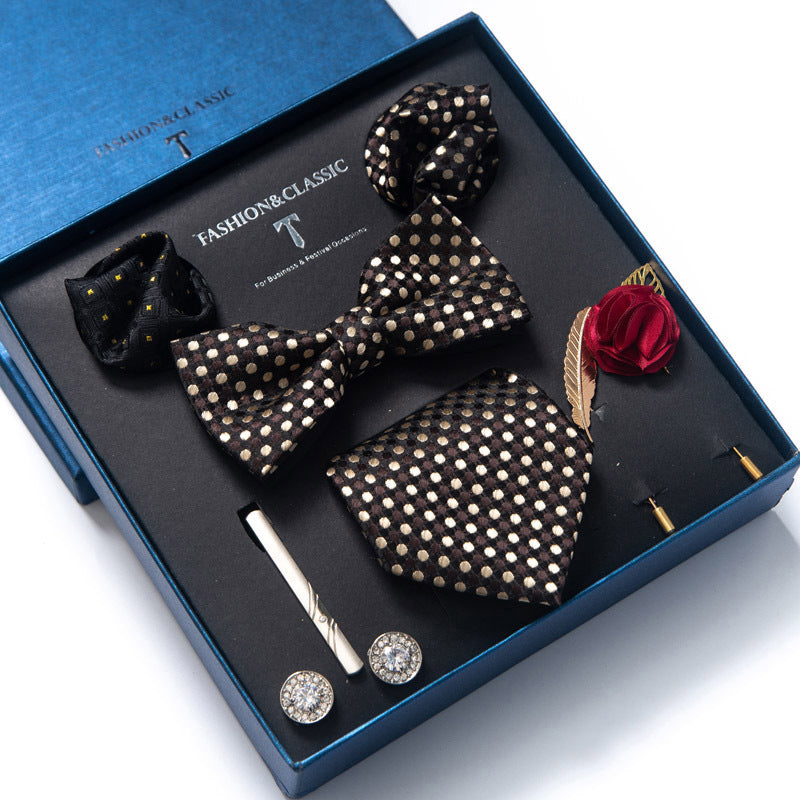 Tie 8-piece Set Formal Suit Men - LB213