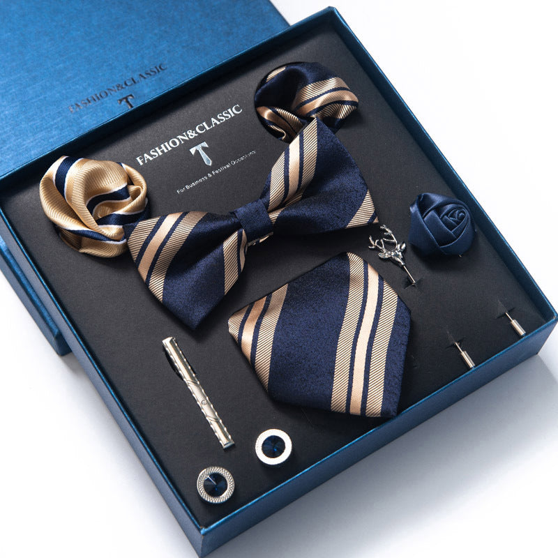 Tie 8-piece Set Formal Suit Men - LB214