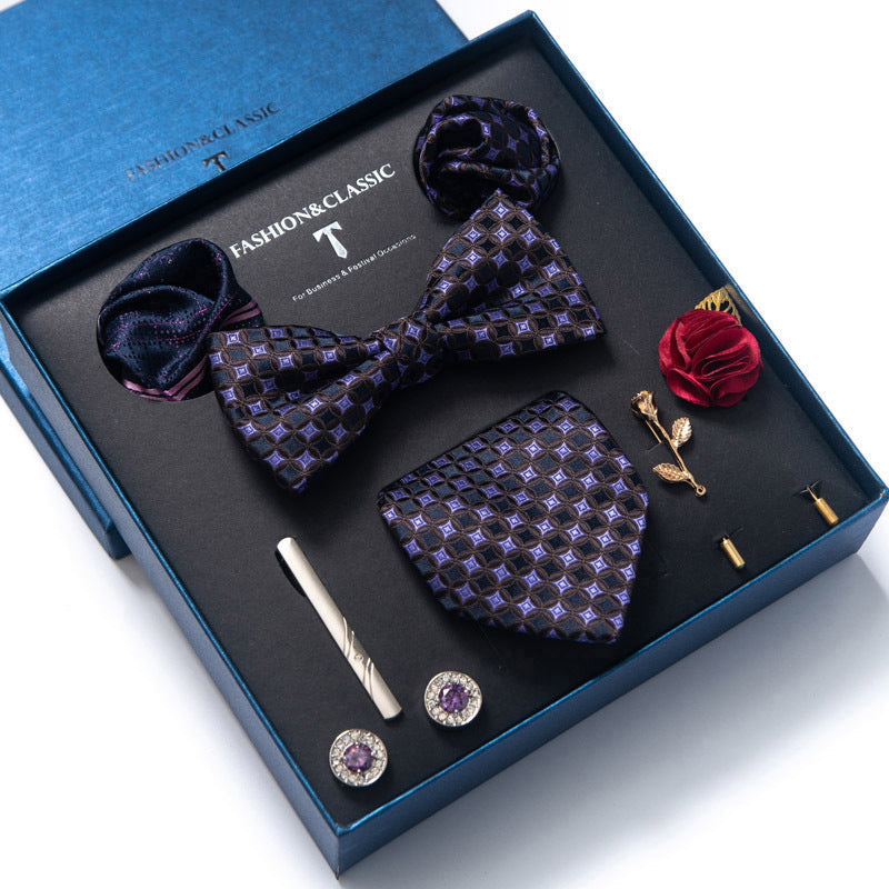 Tie 8-piece Set Formal Suit Men - LB217