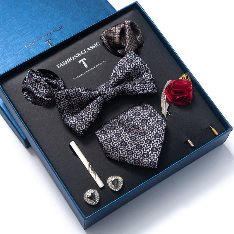 Tie 8-piece Set Formal Suit Men - LB219