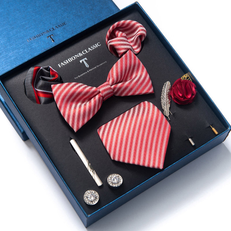 Tie 8-piece Set Formal Suit Men - LB230