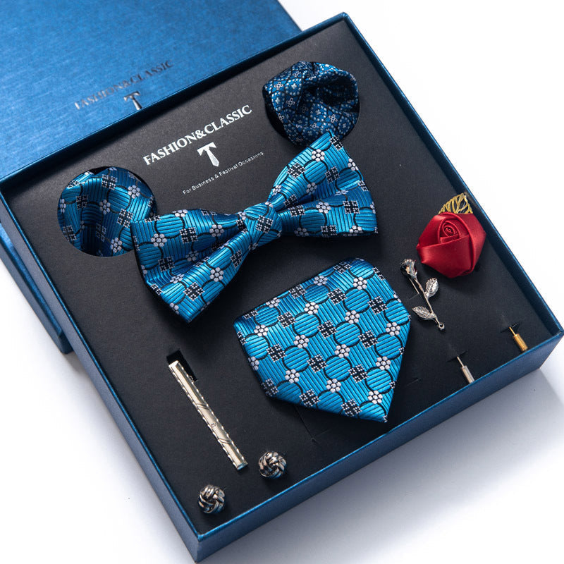 Tie 8-piece Set Formal Suit Men - LB234