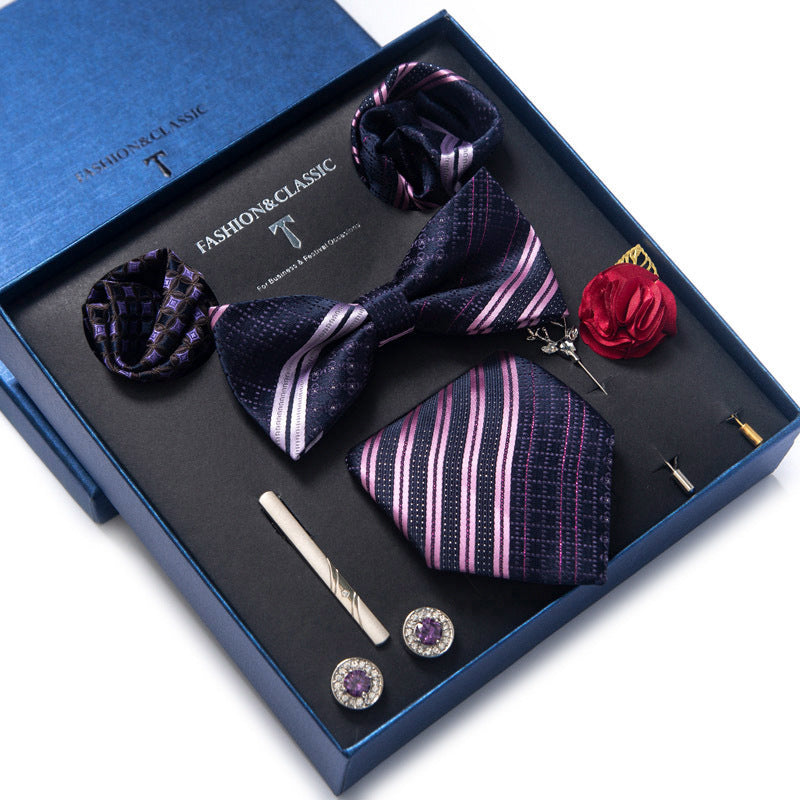 Tie 8-piece Set Formal Suit Men - LB235