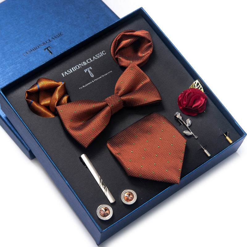 Tie 8-piece Set Formal Suit Men - LB236