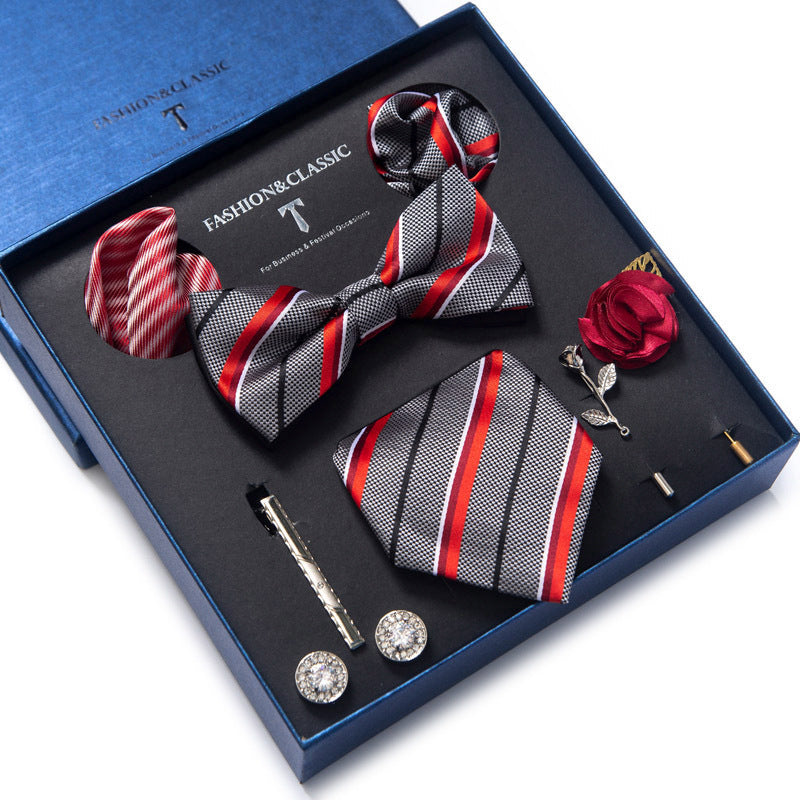 Tie 8-piece Set Formal Suit Men - LB237