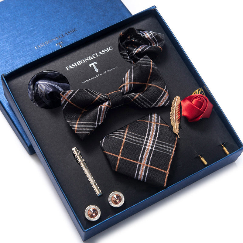 Tie 8-piece Set Formal Suit Men - LB240