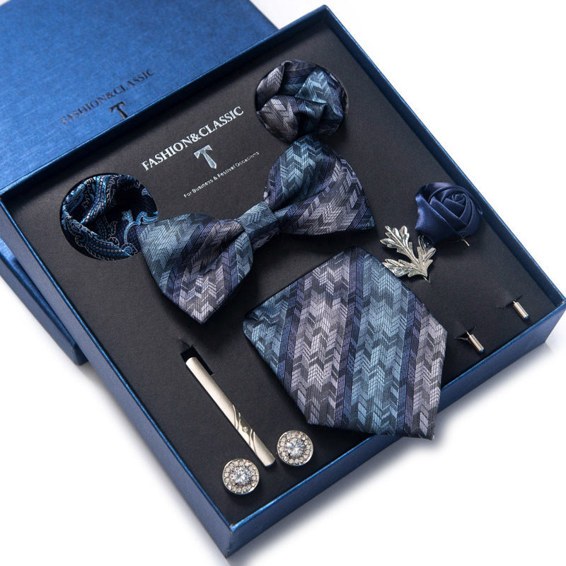 Tie 8-piece Set Formal Suit Men - LB248