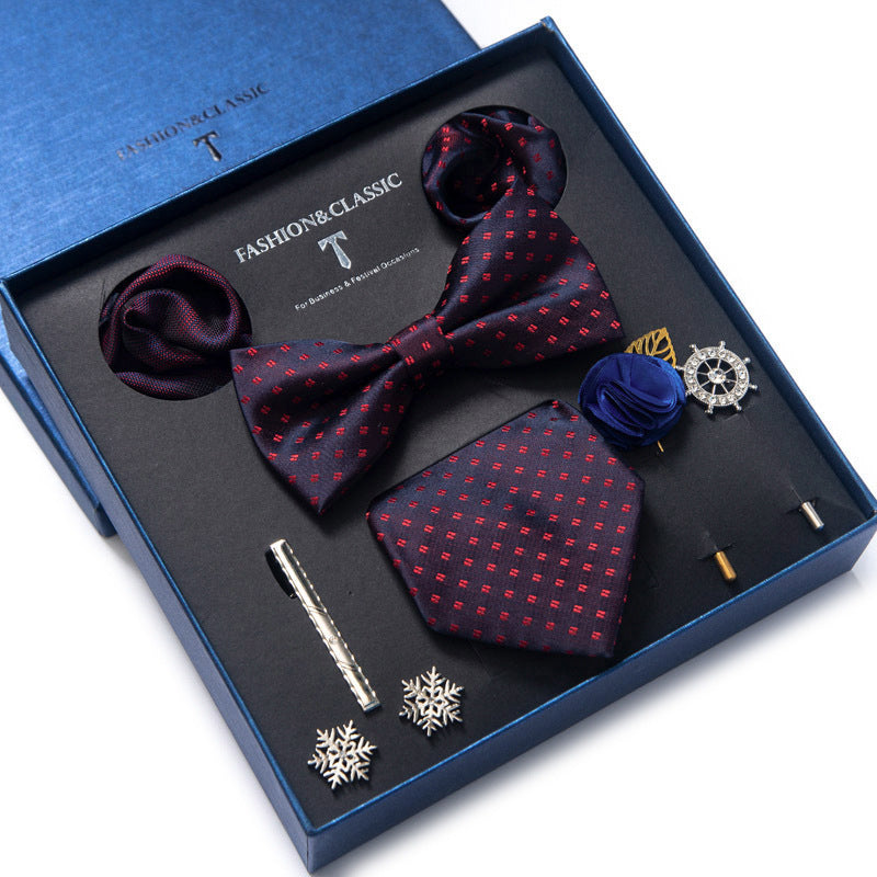 Tie 8-piece Set Formal Suit Men - LB252