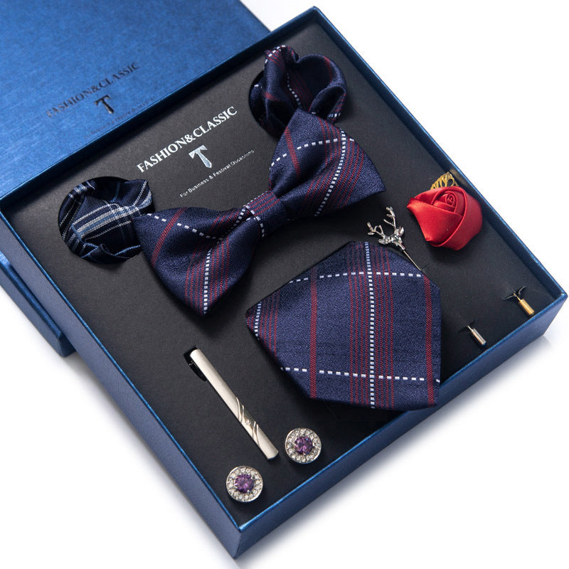 Tie 8-piece Set Formal Suit Men - LB255