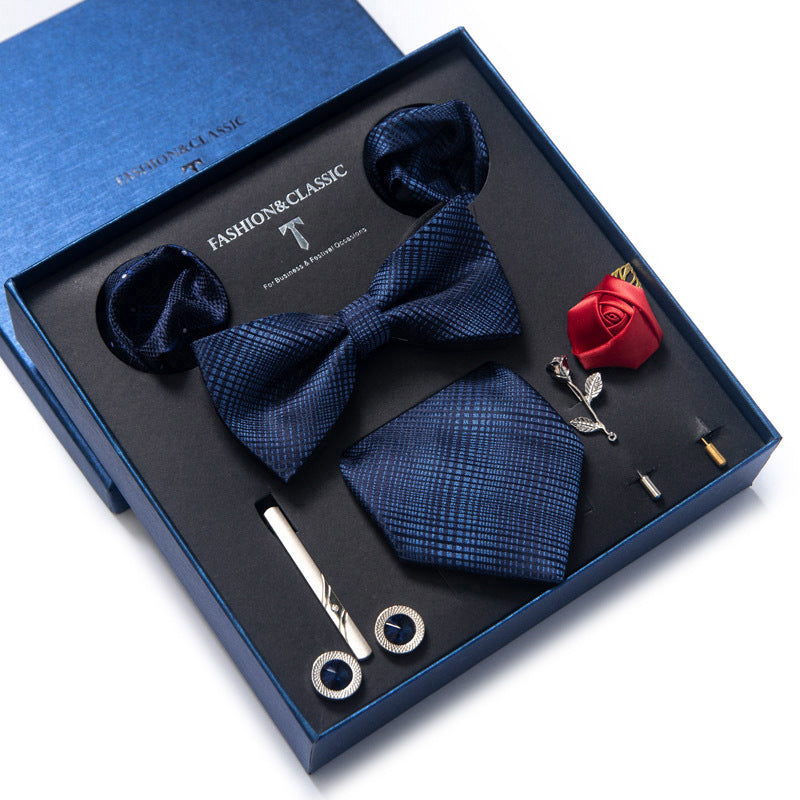 Tie 8-piece Set Formal Suit Men - LB259