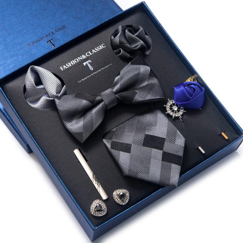 Tie 8-piece Set Formal Suit Men - LB261