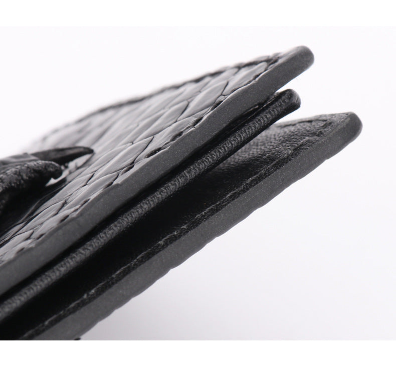 Multi-function Card Sleeve To Make Money - Black