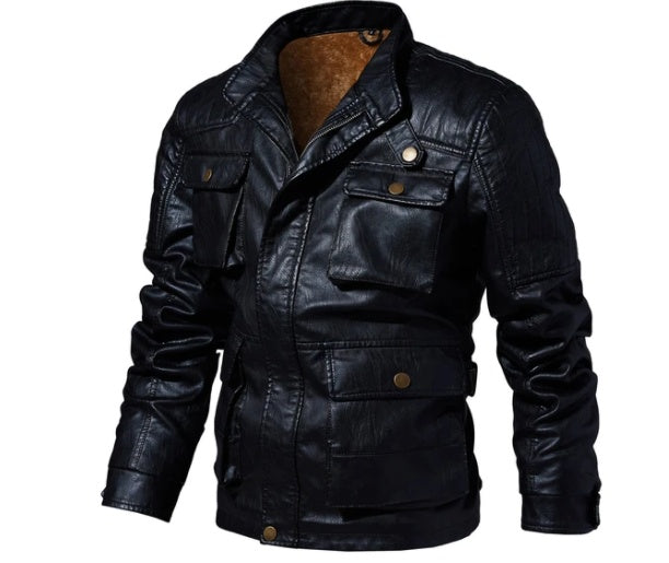 New men’s leather clothing