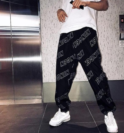 Men’s Casual And Comfortable Sports Pants - Black / M
