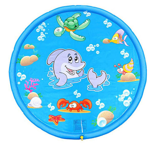Durable Children’s Water Spray Pool Mat Splash Sprinkle Play Pad Mat