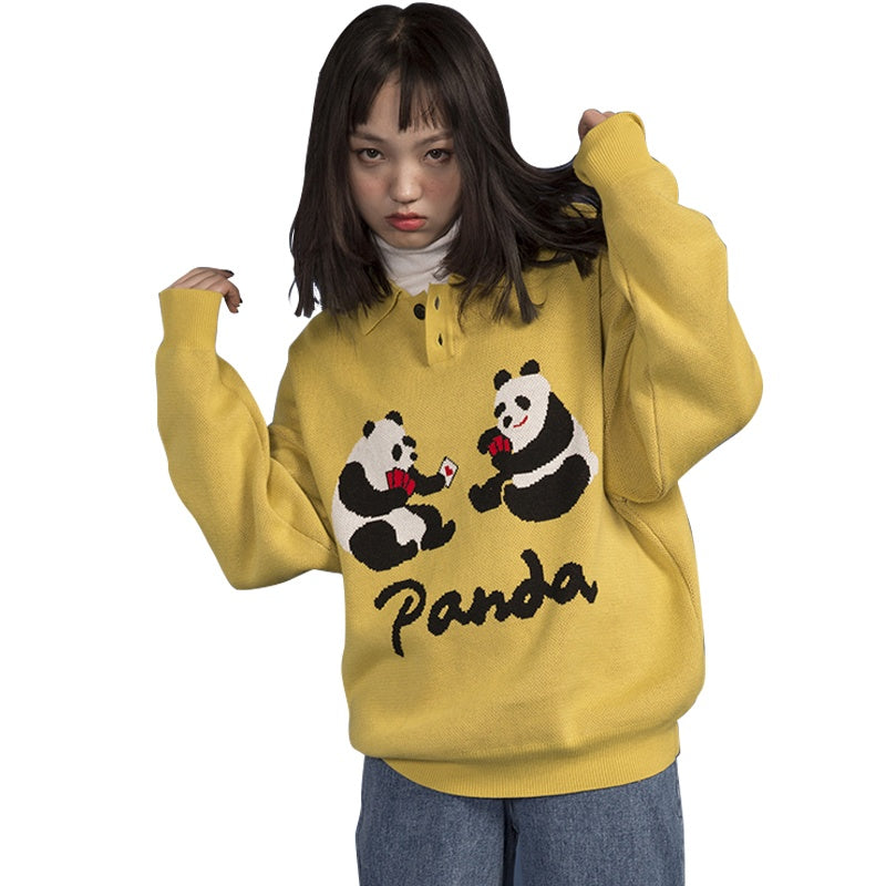 Odd maker sweater - Yellow / One size