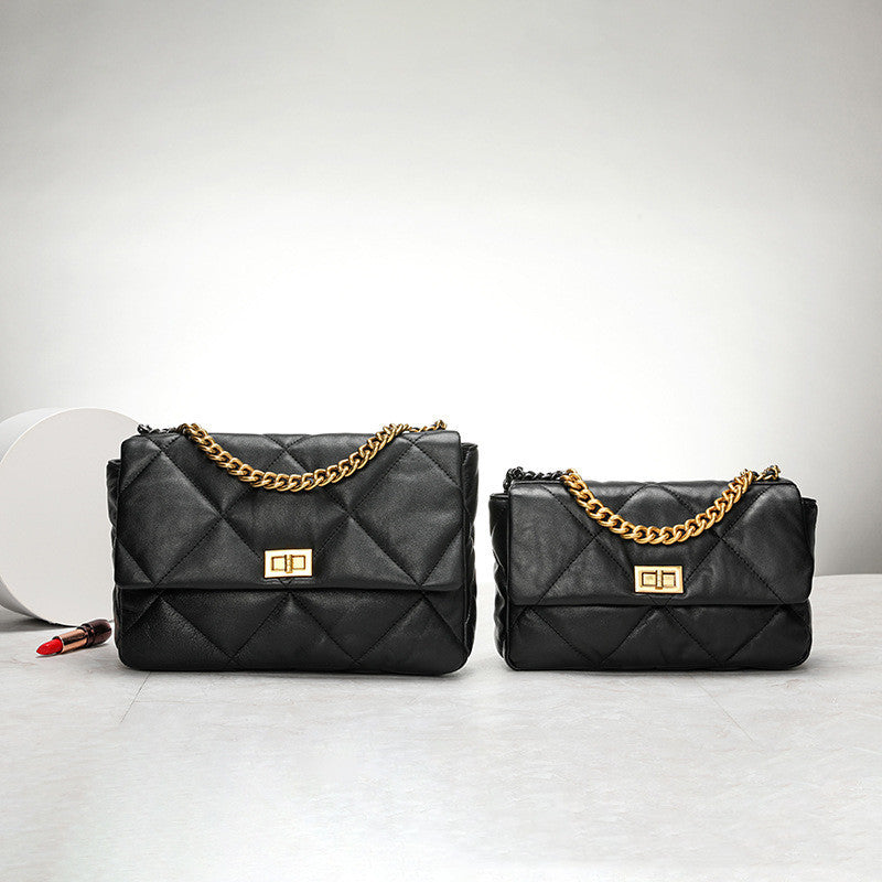 Original Blue Chain Bag Distribution Explosion - Black / Large