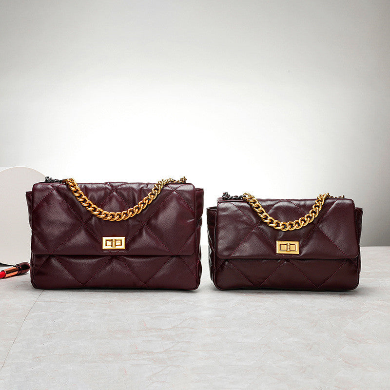 Original Blue Chain Bag Distribution Explosion - Fuchsia / Large