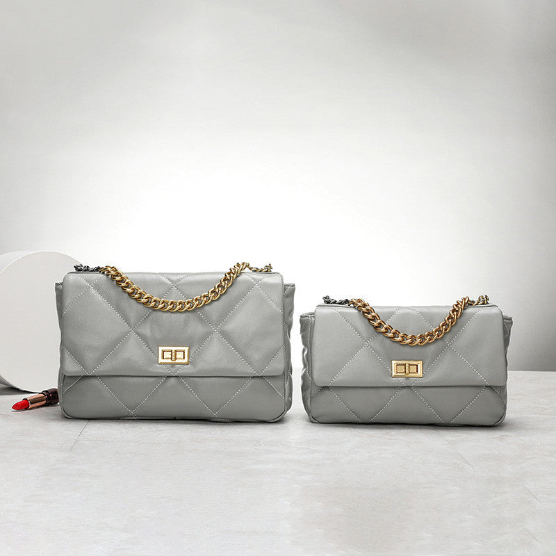 Original Blue Chain Bag Distribution Explosion - Grey / Large