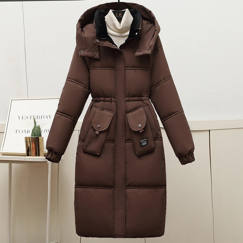Plus Size Cotton-padded Clothes Women’s Clothing Overknee Long