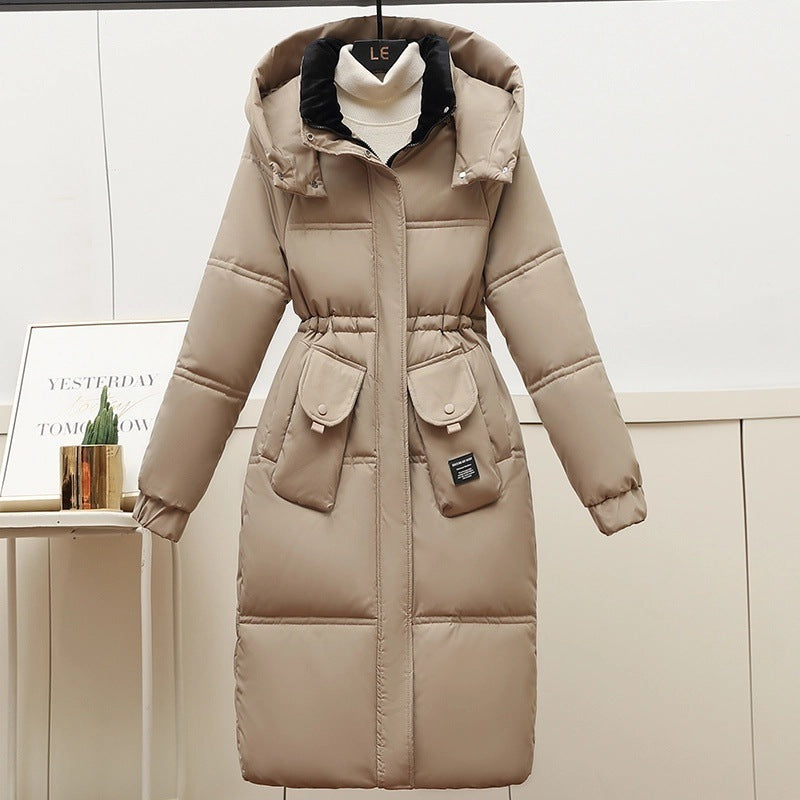 Plus Size Cotton-padded Clothes Women’s Clothing Overknee Long