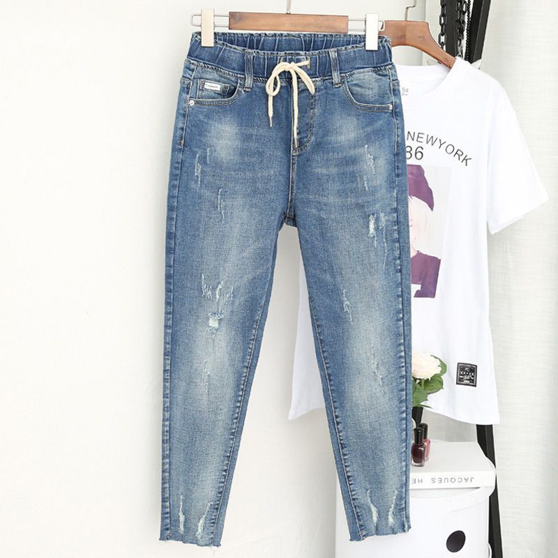 Oversized Jeans Women’s Loose High Waist Harem Pants