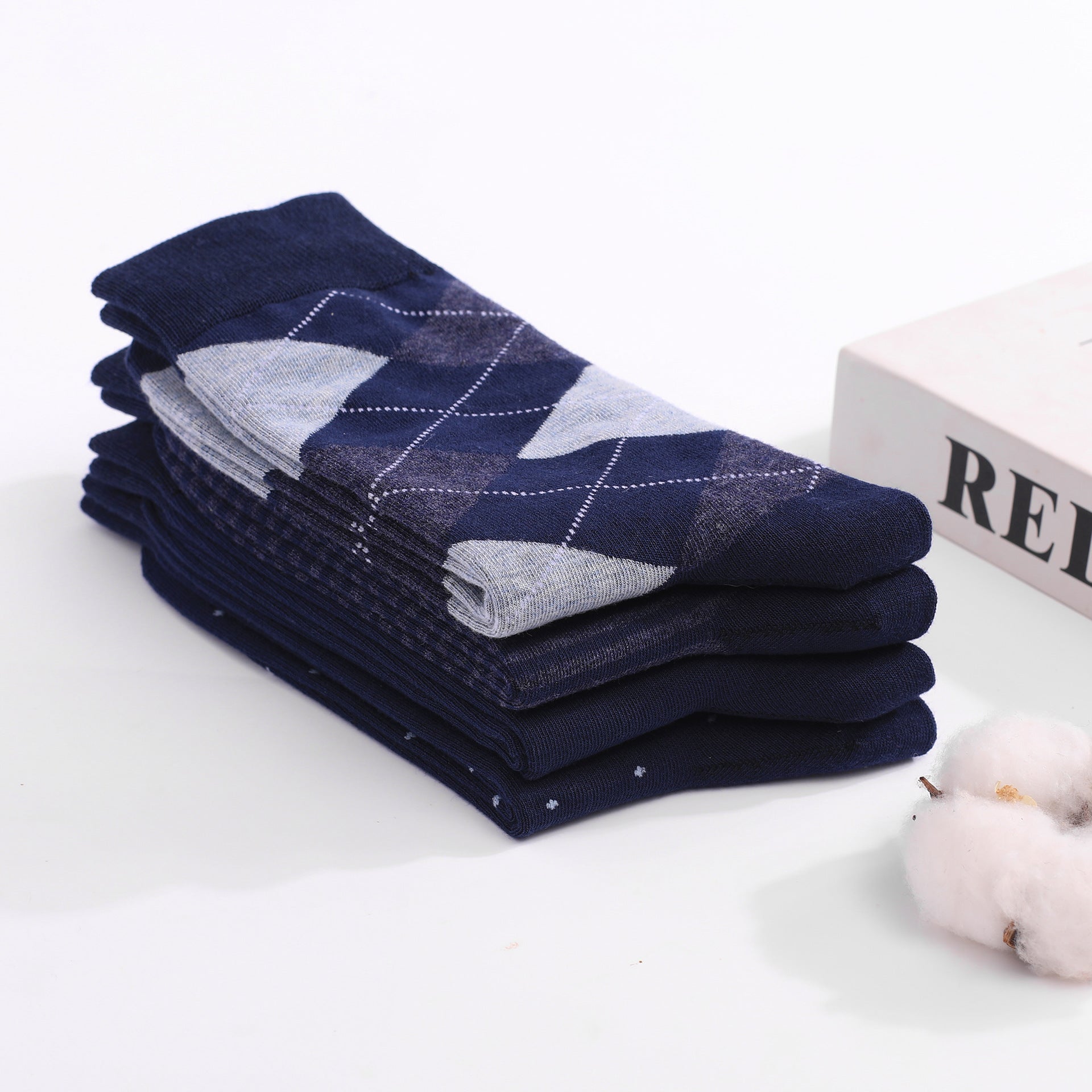 Plus Size Men’s Socks Long Deodorant Cotton