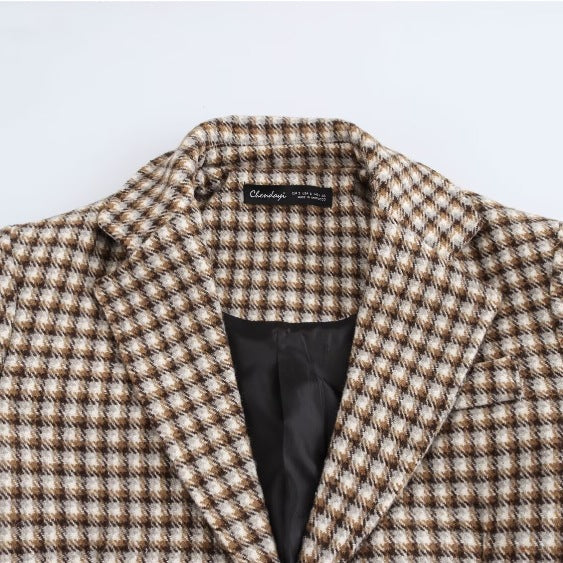 Women’s Fashion Single-breasted Overcoat Coat