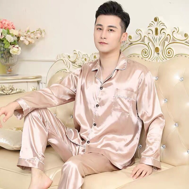 Plus Fat Plus Size Home Service Suit - Champagne / L