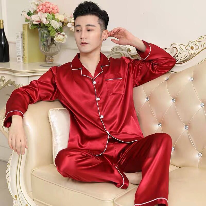 Plus Fat Plus Size Home Service Suit - Red / L