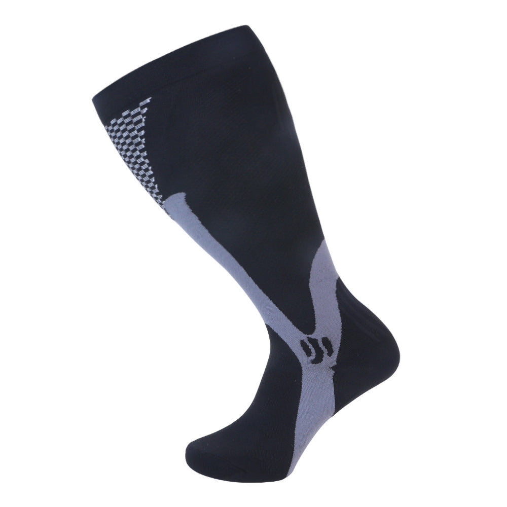 New Magic Plus-sized Plus-sized Leggings Athletic Socks - Black / 3XL